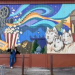 The Strand Theatre, Old Forge NY (mural featured in documentary). Photo provided by Angela DeCarlis.