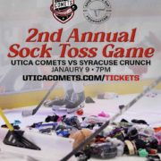 Utica Comets Sock Toss Game