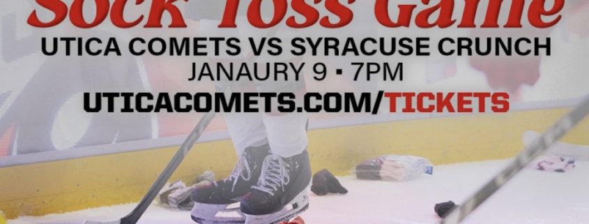 Utica Comets Sock Toss Game