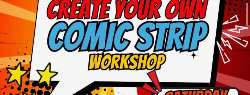 Learn how to create your own comic strip, and learn the language of comic strip writing! We'll be drawing inspiration from our favorite graphic novels!