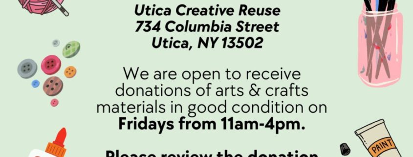 Creative Reuse Donation Days