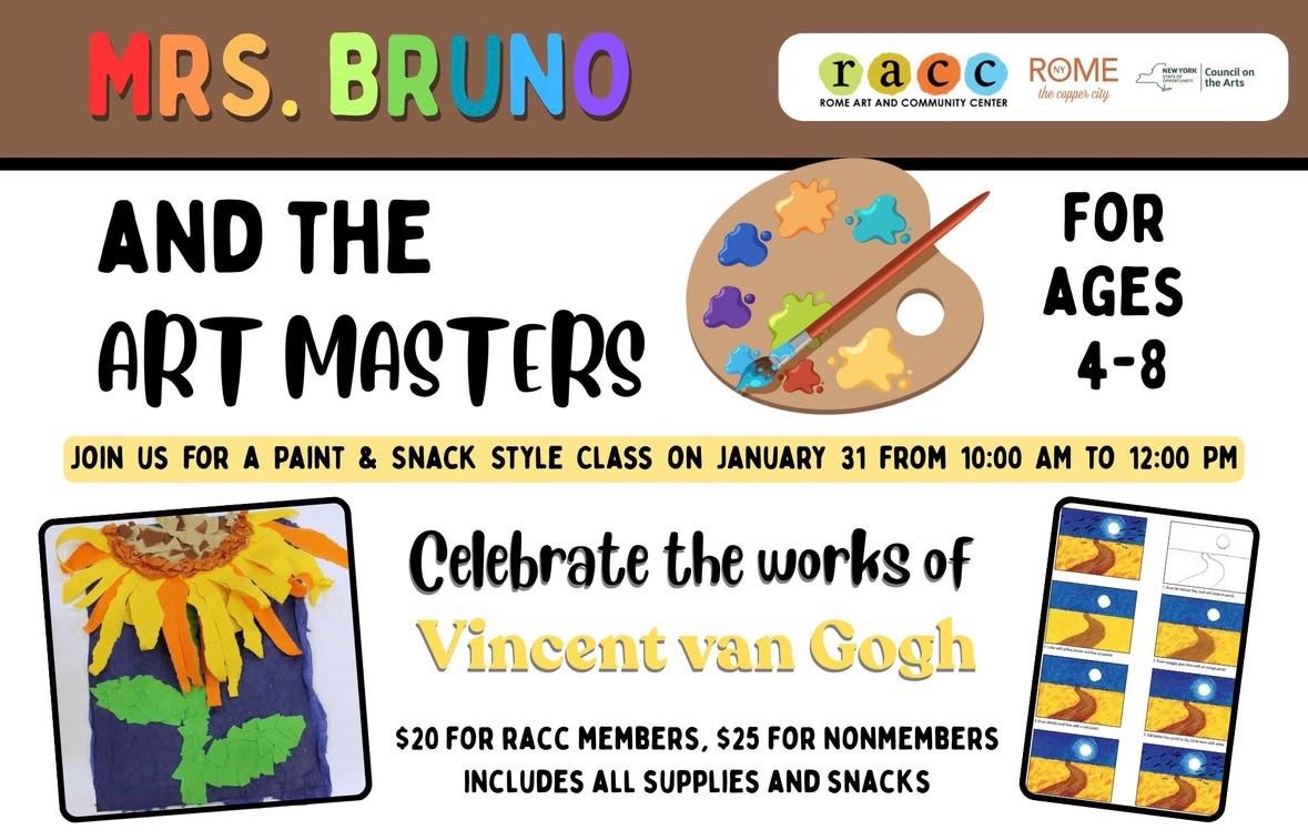 Celebrate the works of Vincent van Gogh