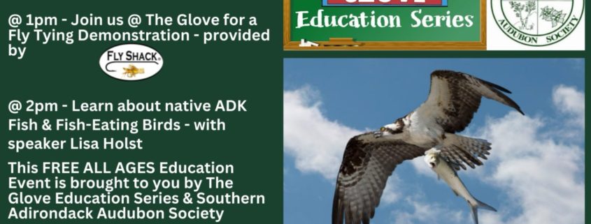 Adirondack Birds and fish Education Event