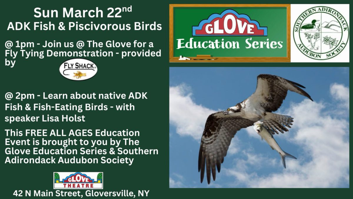 Adirondack Fish and Birds Piscivorous Event