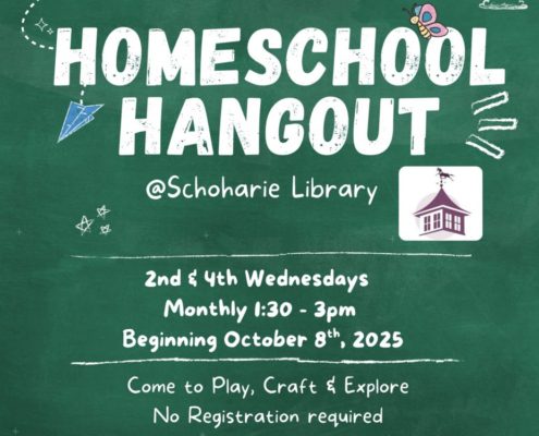 Homeschool Hangout at Schoharie Library