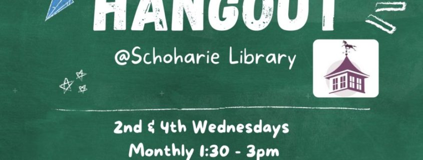 Homeschool Hangout at Schoharie Library