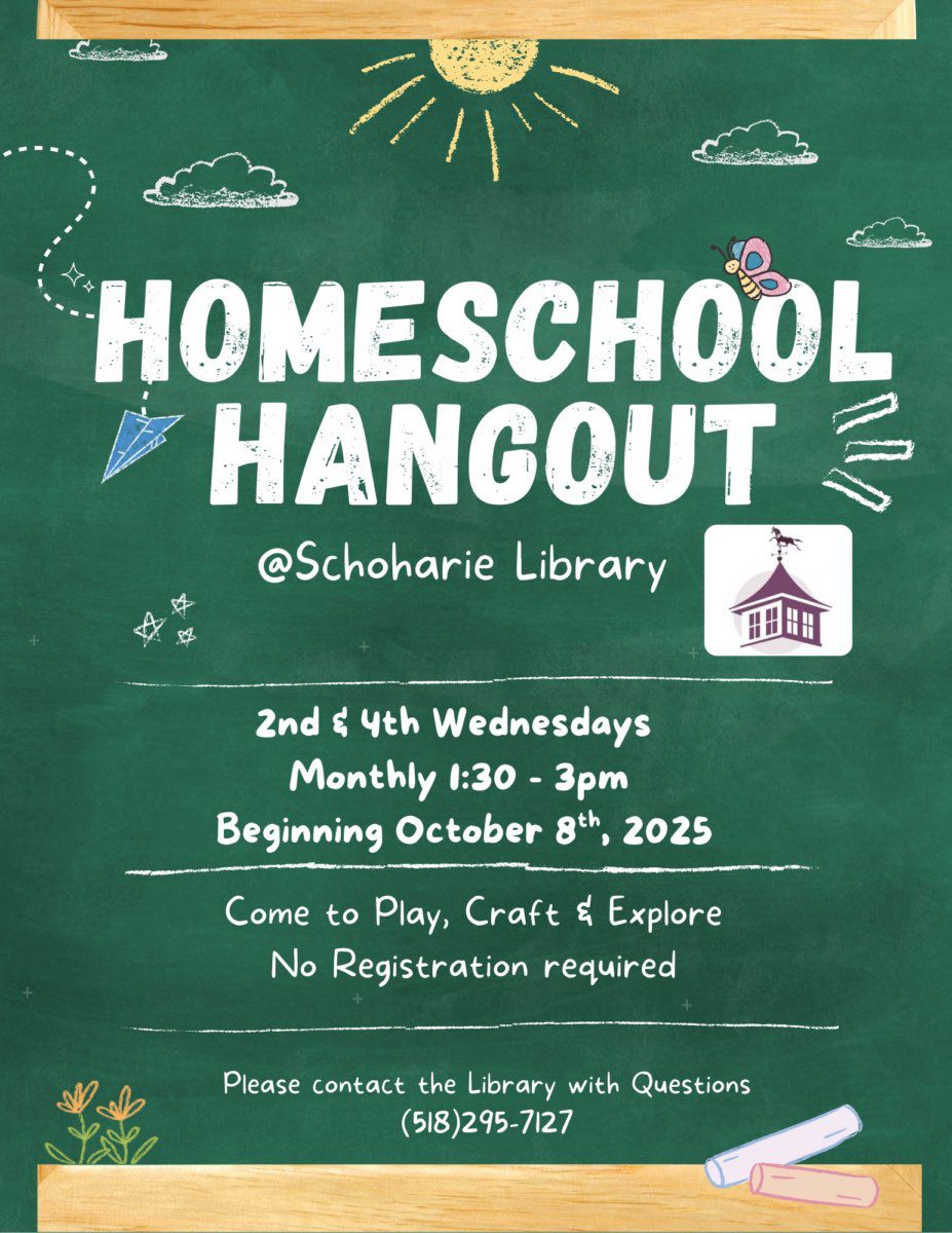 Homeschool Hangout at Schoharie Library