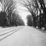 Tree-lined Genesee Street c. 1900. Photo courtesy of Oneida County History Center.