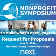 Next - Mohawk Valley Nonprofit Symposium Call for Proposals