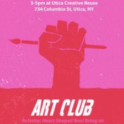 Utica Creative Reuse Valentine’s Day Box