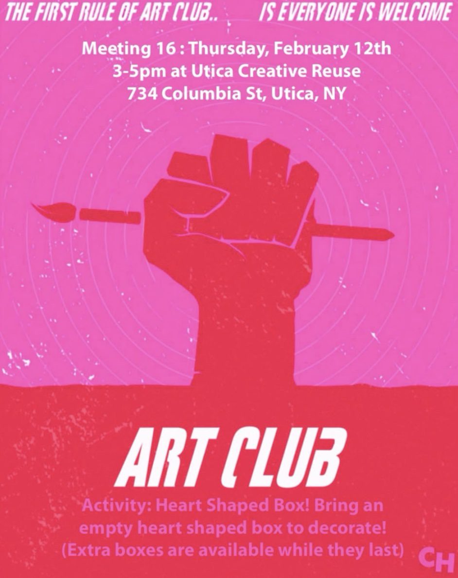 Art Club - Decorate Box for Valentine's Day