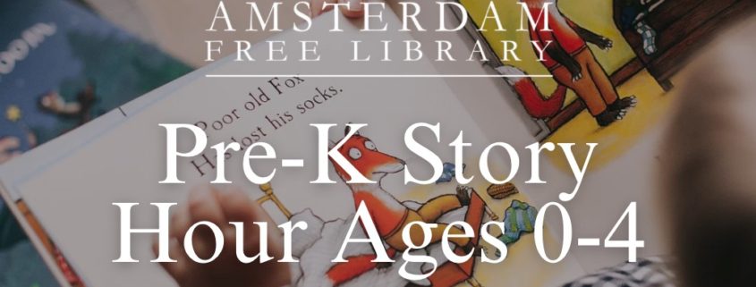Amsterdam Free Library Pre-K Story Hour