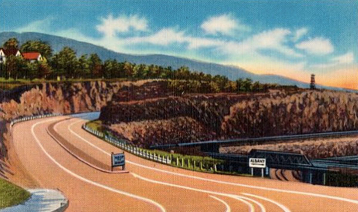 Gorge View Highway Looking East Gorge View Highway Looking East