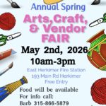 East Herkimer Fire Station Annual Spring Arts, Craft, & Vendor Fair