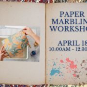 Paper Marbling Workshop at the Oneida County History Center