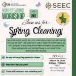MVEDD Homesteading Workshop Spring Cleaning