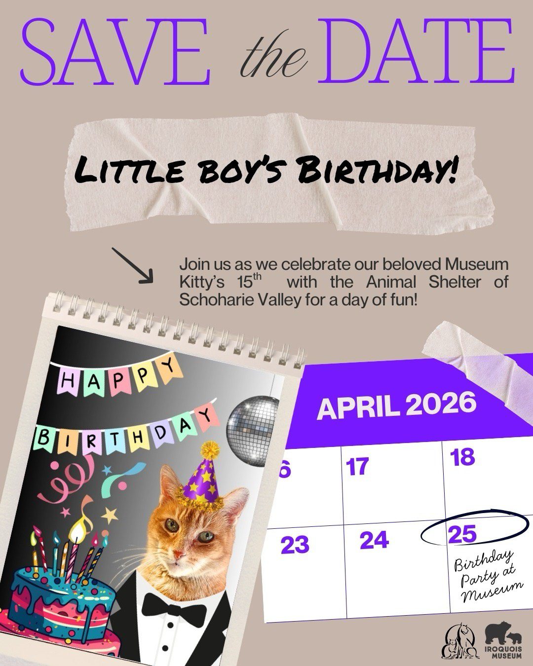 Extremely Special Event – Little Boy’s 15th Birthday