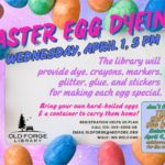 Easter Egg Dyeing at the Old Forge Library