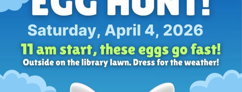A Traditional Children's Easter Egg Hunt at the Old Forge Library