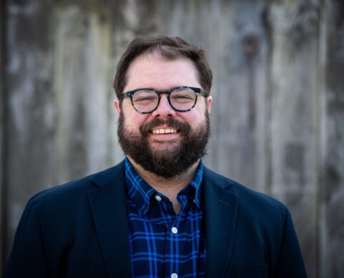 Tom Guiler, Director of museum affairs at the Oneida Community Mansion House in Oneida, New York