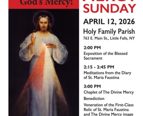Divine Mercy Sunday
