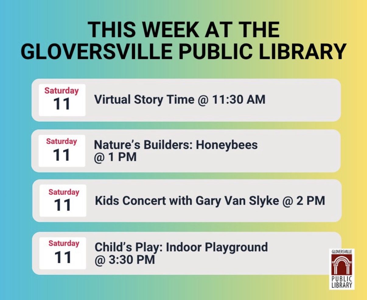 This Week at the Gloversville Library