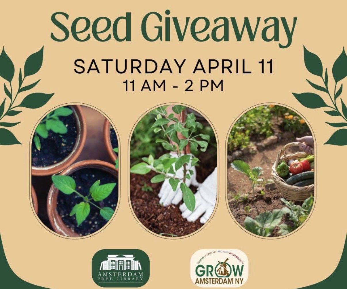 Amsterdam Free Library Seed Giveaway!