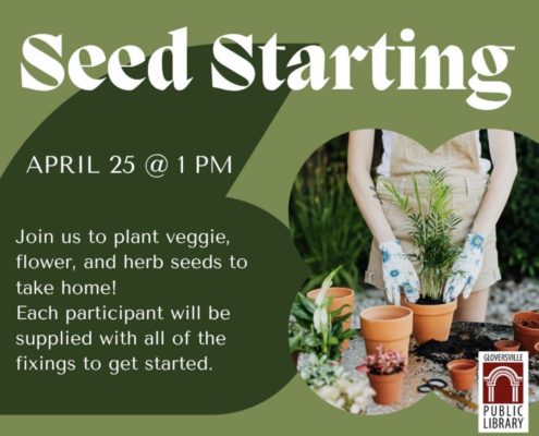 Gloversville Library Seed Starting Workshop