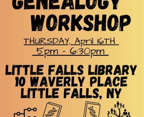 Herkimer County Historical Society Genealogy Workshop