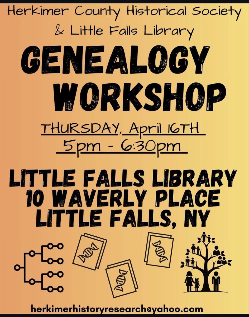 Herkimer County Historical Society Genealogy Workshop