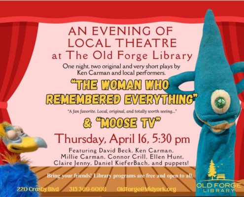Old Forge Library an Evening of Local Theater