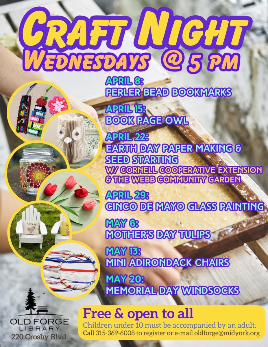 Wednesday Night Craft Night