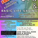 Free CPR, Basic Life Support and First Aid Class at the Old Forge Library