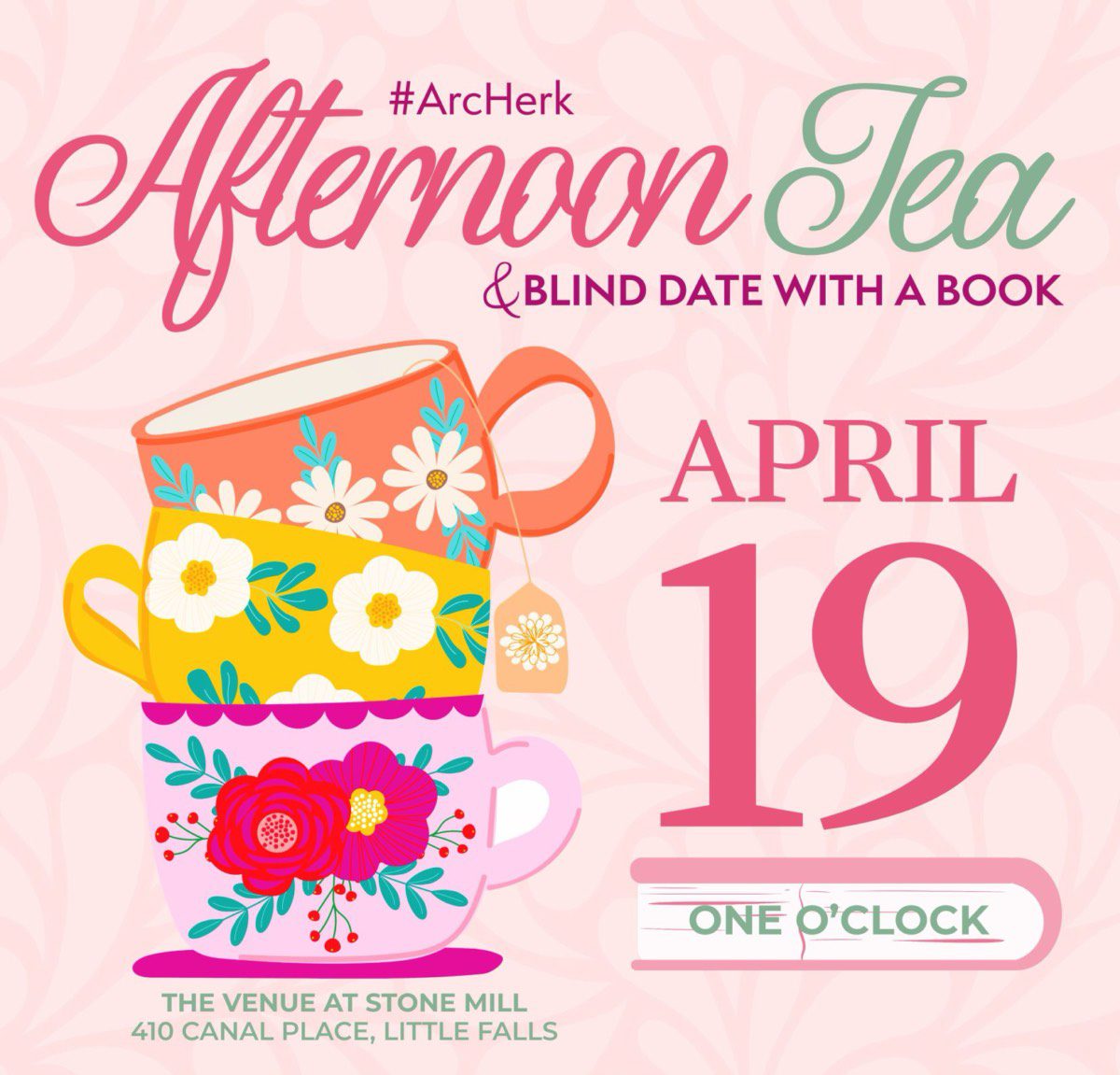 Afternoon Tea and Blind Date with a Book