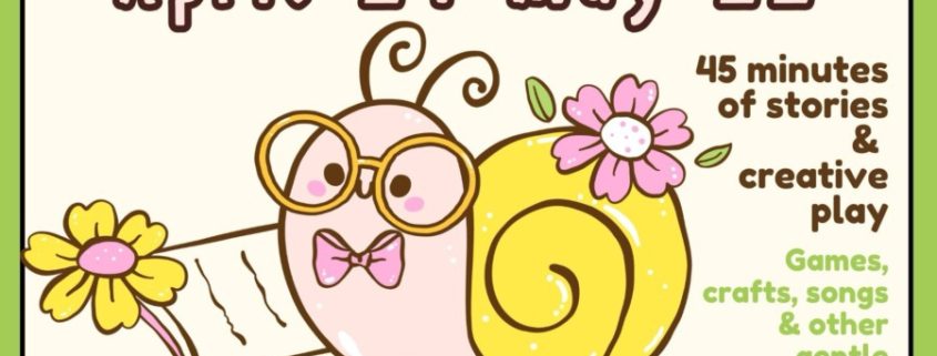 Five Spring Story Time sessions will be held on Fridays from April 24 through May 22 from 10:15–11:00 am, at the Old Forge Library, located at 220 Crosby Boulevard.