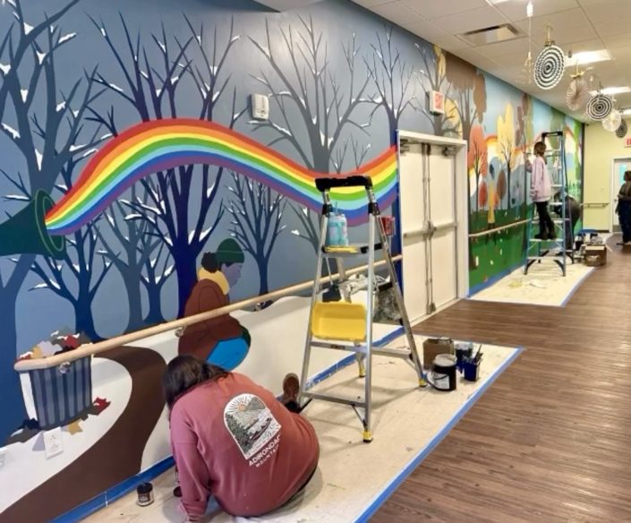 Mural Reveal at the Johnson Park Community Center