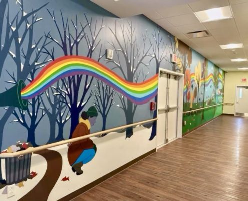 Mural Reveal at the Johnson Park Community Center