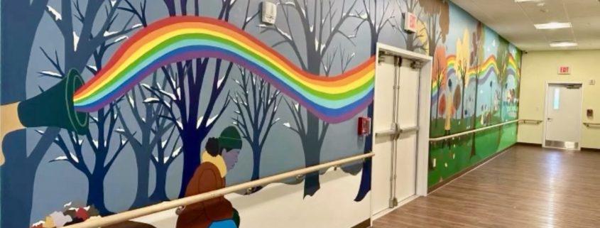 Mural Reveal at the Johnson Park Community Center