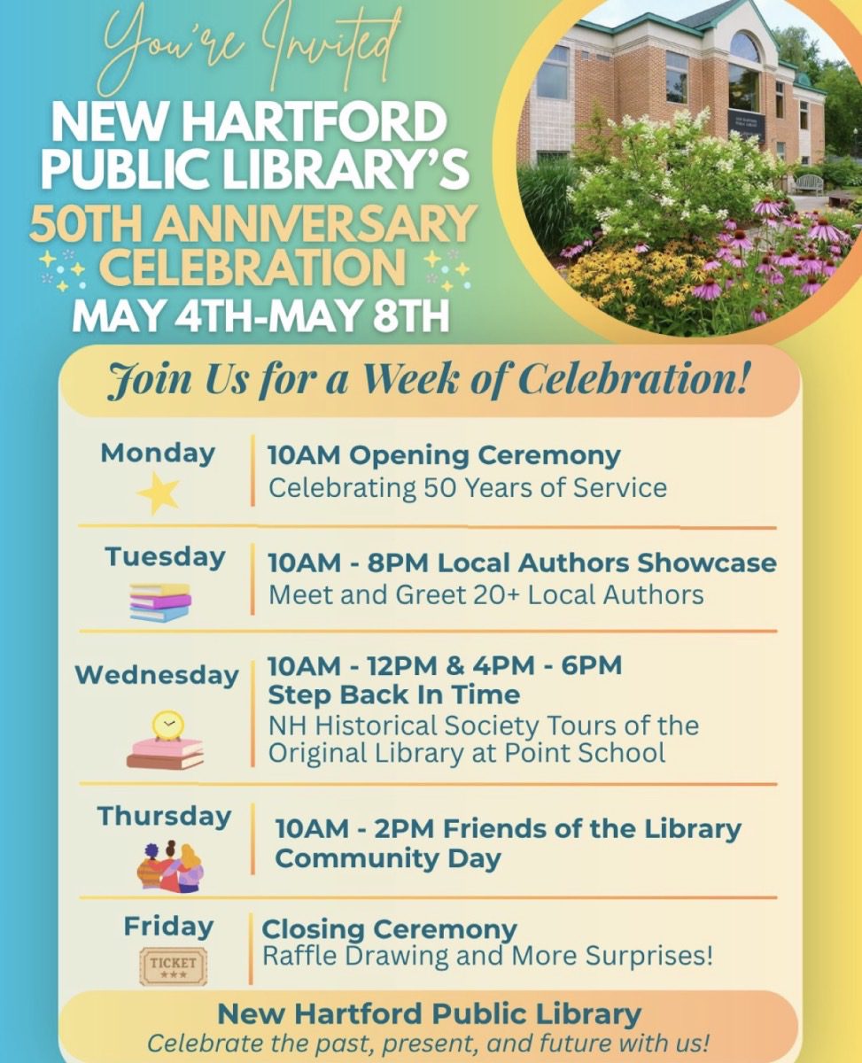 New Hartford Public Library's 50th Anniversary Celebration