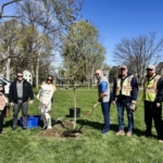 Kaitlyn Benedetto NYS Licensed Real Estate Agent with the Dana Lauren Team of River Hills Properties, Nicole Ingerick NYS Licensed Real Estate Agent with the Dana Lauren Team of River Hills Properties, Rod Pelton NYS Licensed Real Estate Agent with the Dana Lauren Team of River Hills Properties, Dana Chirillo Associate Broker of the Dana Lauren Team of River Hills Properties, Mayor Jeff Lanigan City of Rome, Tom Jones Superintendent of Streets City of Rome, Rich Croniser DPW City of Rome, and Colin Jessop DPW City of Rome.