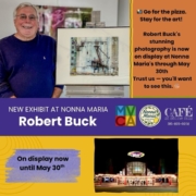 Join us for an opening reception in collaboration with the Mohawk Valley Center for the Arts as we welcome artist Robert Buck.
