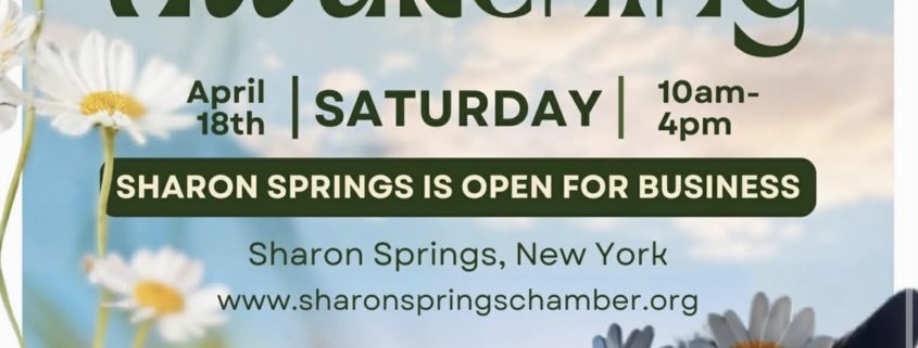Sharon Sprigs Spring Awakening