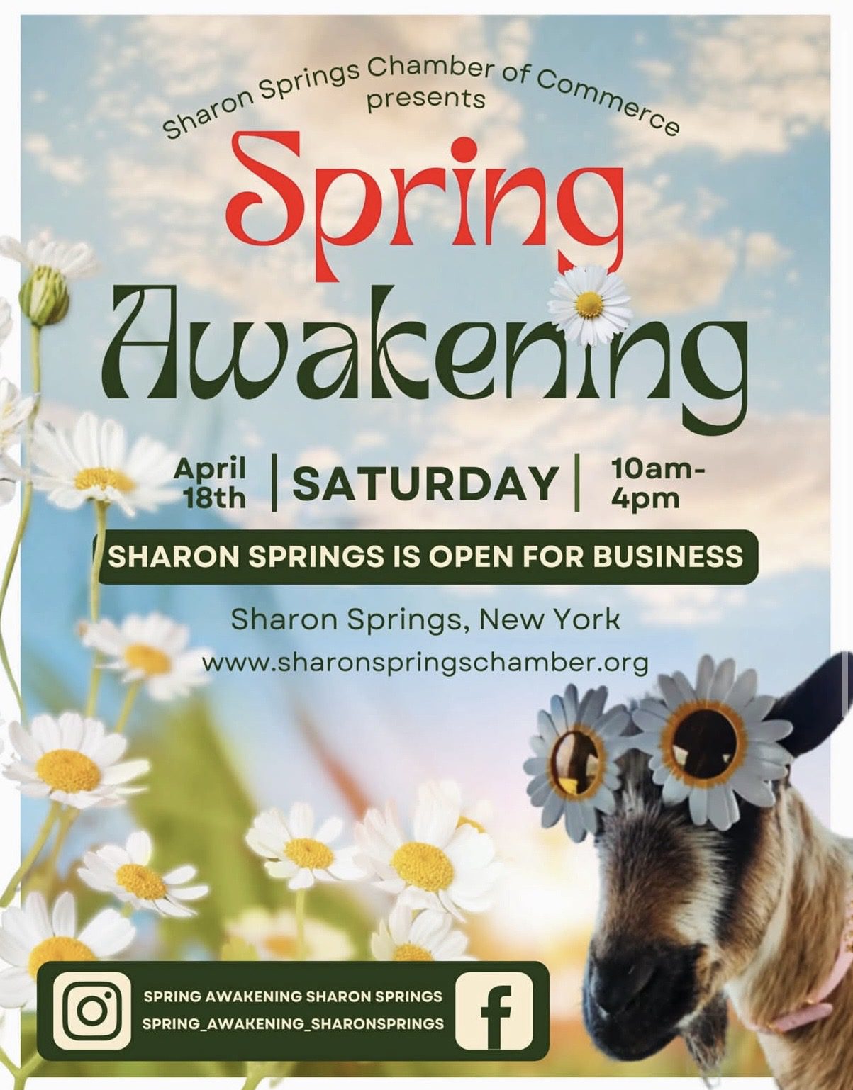 Sharon Springs Annual Spring Awakening