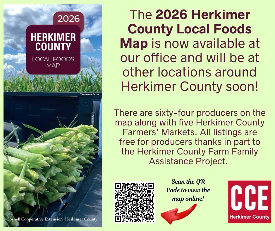 2026 Herkimer County Local Foods Map