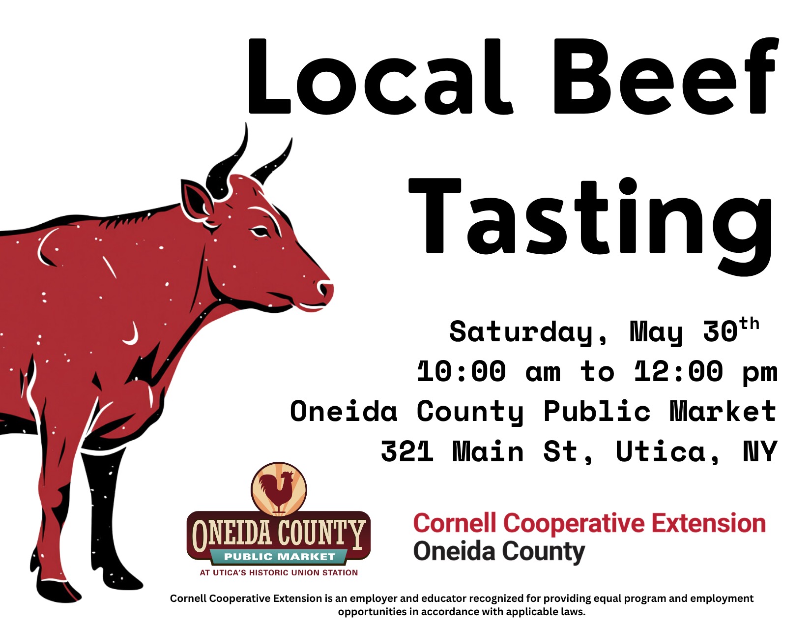 Beef Day at Oneida County Public Market
