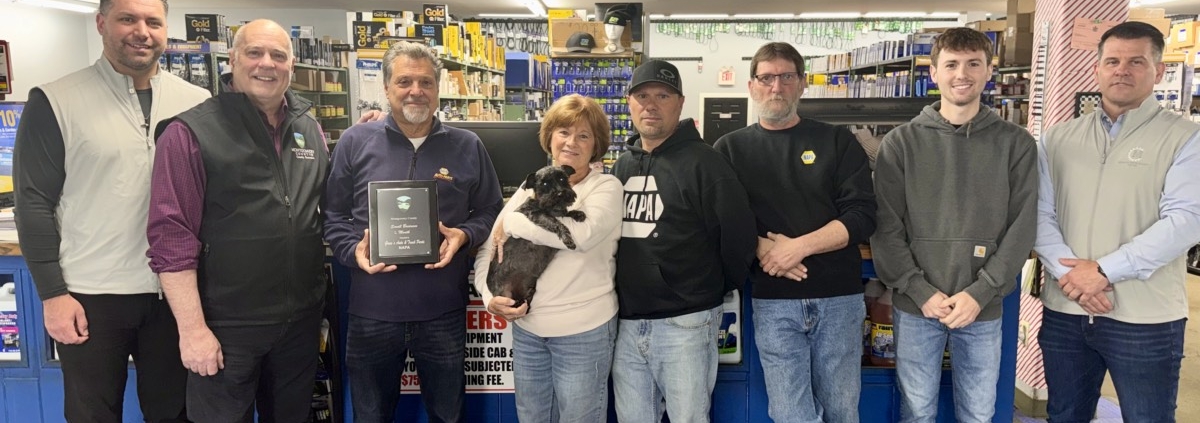 NAPA Greco’s Auto & Truck Parts Named Montgomery County Small Business of the Month