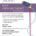 May Open Mic Night