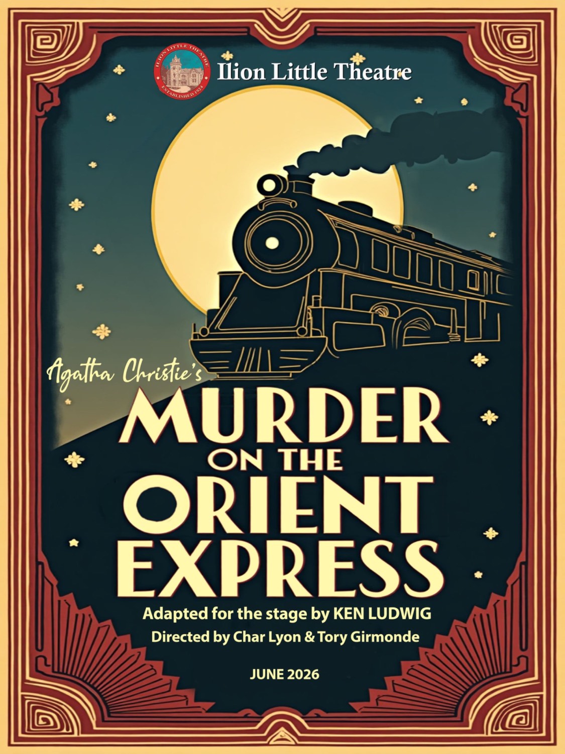 Ken Ludwig’s Orient Express on Stage at the Ilion Little Theatre