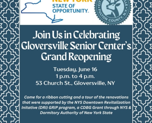 Gloversville Senior Center Grand Reopening