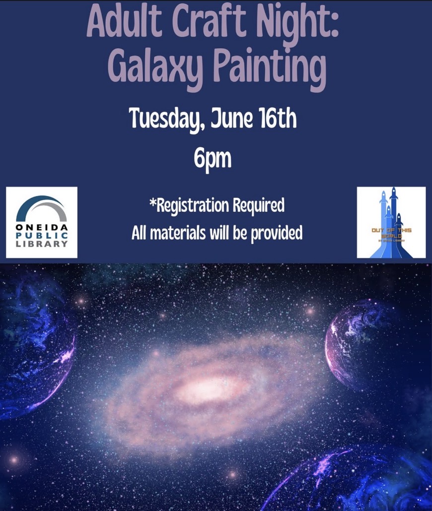 Adult Crafting Night: Galaxy Painting